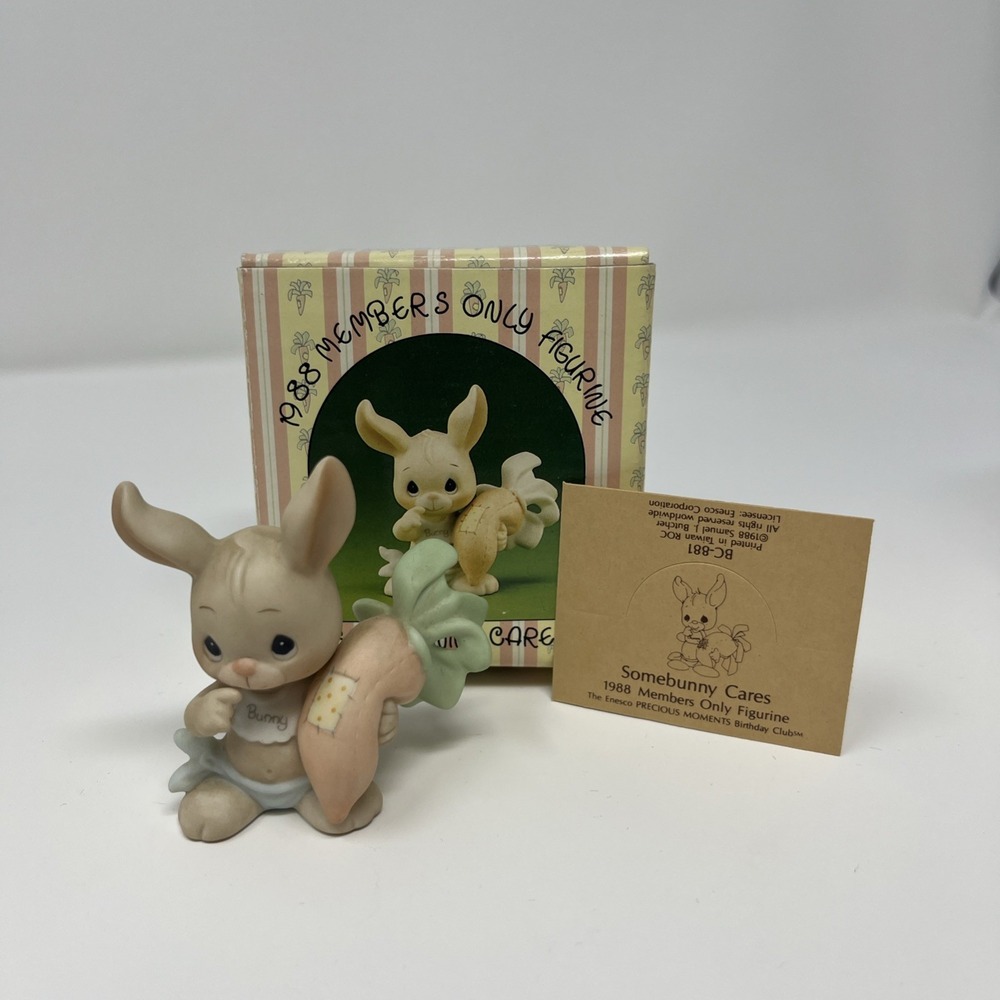 Precious Moments Birthday Club Members Somebunny Cares BC-881